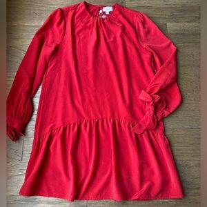 NWT Mud Pie Long Sleeve Ruffle Dress-Size Small